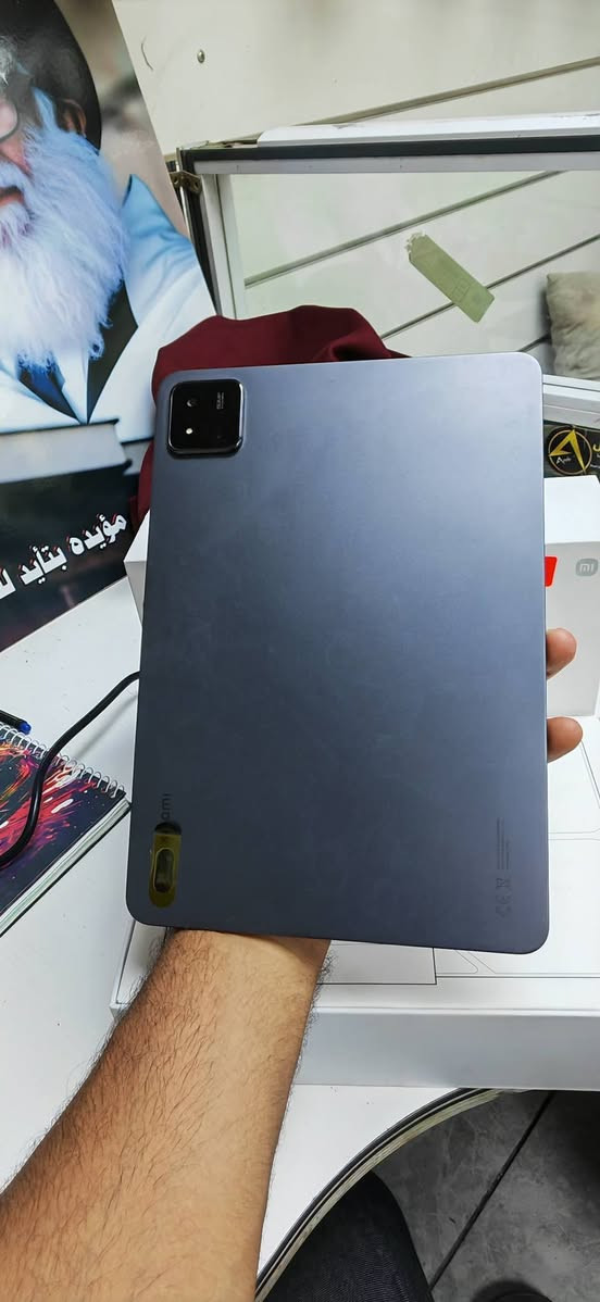 شاومي باد 7 برو 
الذاكرة 512
الجهاز مستخدم استخدام بسيط 
نضافته جدا عالية 
مكفول كفالة عامة 
مع كامل الملحقات 

السعر 575
علما سعر الجديد 786 الف 
العنوان بغداد الشعب شارع الصحة 
شراي اتصل ***********
