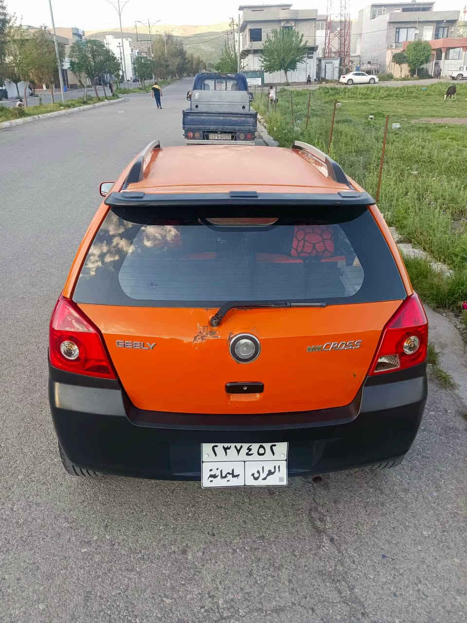 Geely Mk cross
مۆدێل ٢٠١٣جام كاره‌با قفل مه‌ركه‌زی پاوه‌ر abc
گێروو مه‌كینه‌كرۆرلا به‌شه‌رت ته‌بریت  سه‌یاره‌كه‌ بێ بۆیاخه‌ ته‌نیا یه‌ك په‌له‌ ساردی هه‌یه‌ به‌ناوی  خۆمه‌وه‌یه‌ ٣١٠ هه‌زار خرامه‌ی له‌سه‌ره‌ دوای مه‌عه‌له‌ ئه‌یگێرینه‌وه‌  سه‌نه‌وی به‌سه‌ر چووه‌*********** السليمانية, العراق
