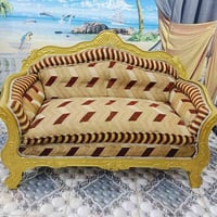 انتريه عمولة • زان أحمر • ٢ كنبات ٢ كراسي