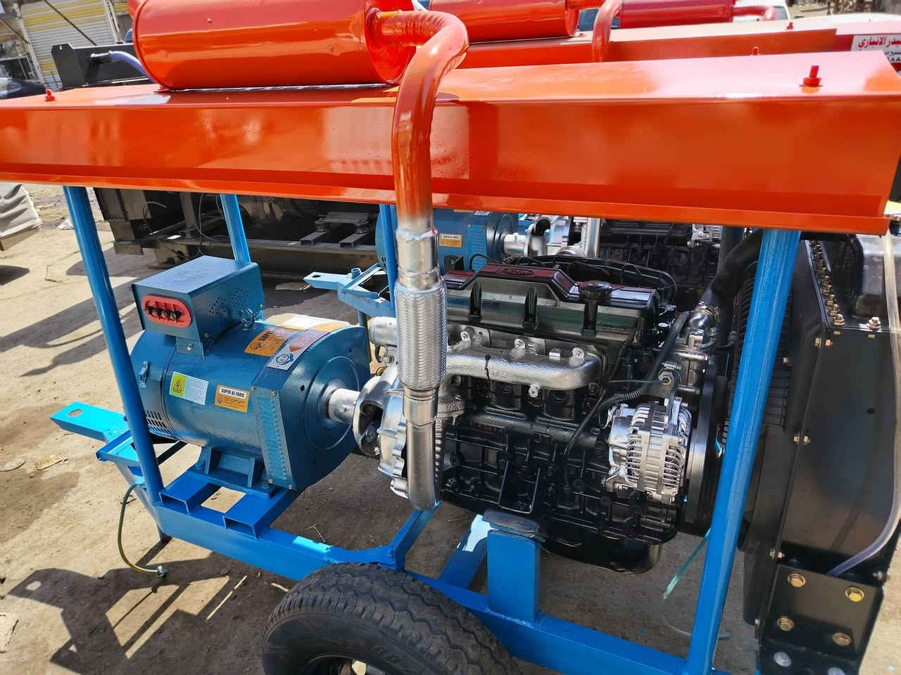 عمل جديد من مولدات كيا
مع نضام حمايه متكامل اطفاء اوتو بسعر 3مليون العنوان النجف ***********
