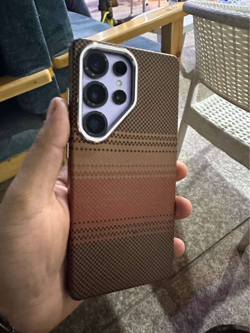 S25 ألترا 
ذاكرة ٢٥٦ جهاز جديد كلش مستخدم قليل ملحقات كاملة 
رايدة ب١١٥٠ وبي مجال للاستفسار الاتصال أو خاص مكاني نجف حي السلام 
*********** النجف, العراق
