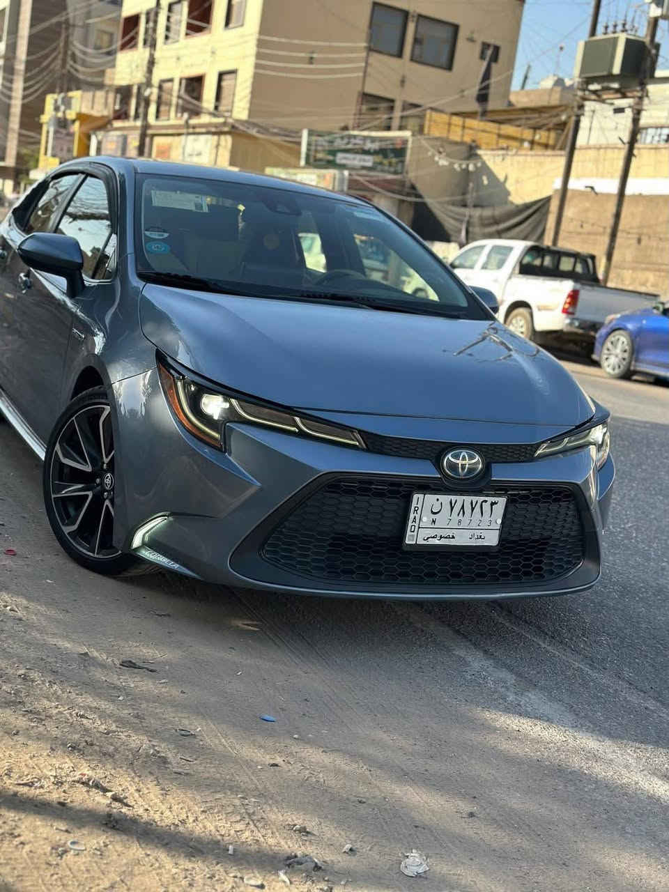 كورلا موديل 20 هايبرد وارد امركي
رقم بغداد معروفه مواصفاتهه 

بدون صبغ سياره جاهزه من كلشي 

تقرير امطار شغاله يعني ما بيهه شي 

معروضه 153 وبيهه مجال بصيط 

الاتصال ع رقم ***********
