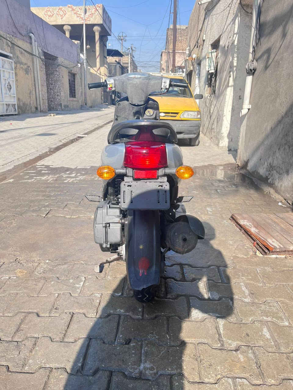 سلام عليكم
دراجه فله موديل 2010 مكفوله كفاله عامه صار اقل الشهر نازله 
التواصل خاص او عل رقم‏‪***********‬‏ السعر خاص
