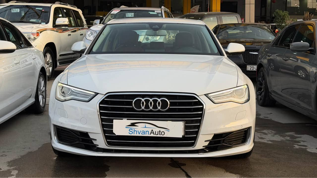 ﷽ 🙏🏻

‎(AUDI A6) 
2016
‎🔶مواصفات((TFSI))
‎🔶محرك(٤) سلندر
‎🔶كوشنات كهرباء 
‎ مكفولة كفالة عامة من الدعامية إلى الدعامية 🔶
‎‏‎بدون بارد  ،بدون رصعات ،بدون حتى شخط
‎‏‎دعاميات هم بدون صبغ ،رمل مابي ،بقية كلها بشرت
‎          —————————————————————
‎🔶سياره داخل بيجي 
‎  _ غراض شريكه موجوده
‎سياره ماشي(١١٨،٠٠٠)الف كيلو حقيقي بشرت  عداد بشرت ما نزل شريكه حقيقي
‎‏‎محرك كير بشرط مامفتوح 
‎‏‎سيارة حيل نظيفة كلشي عل بلاد لوك
‎‏‎ السنوية بشرط تحويل و خرامة 
‎‏‎سيارة مابيـها دينار مصرف كامل من كل نواحي

‎🔶فول فول المواصفات    
‏‎+ +حساسيه الديك المؤخره مرايات 
‎🔶نظافه ١٠٠٪؜ كامل سيرڤس بدون نقص و مصرف 
‎🔶سياره مال بيت  أي نقص مابيها ٤ طایرات جديده 

‎🔶نفسي يوم / تحويل مباشر حول
‎ معرض شڤان‎مكان /داخل سليمانيه 
‎160ورقة 💵💵
‎رقم//—***********-***********—-📲 السليمانية, العراق
