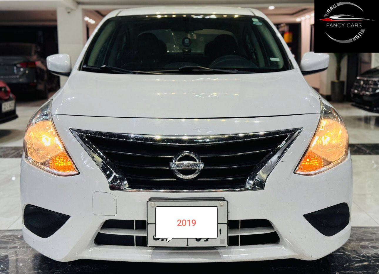 نيسان فيرسا أمريكي sv موديل 2019 بس جملخ خلفي صبغ بدون داخل بدون تعديل بدون ايرباك سنويه جديد  سونر موجود سعر 114 تلفون *********** مكان سيارة عقره
