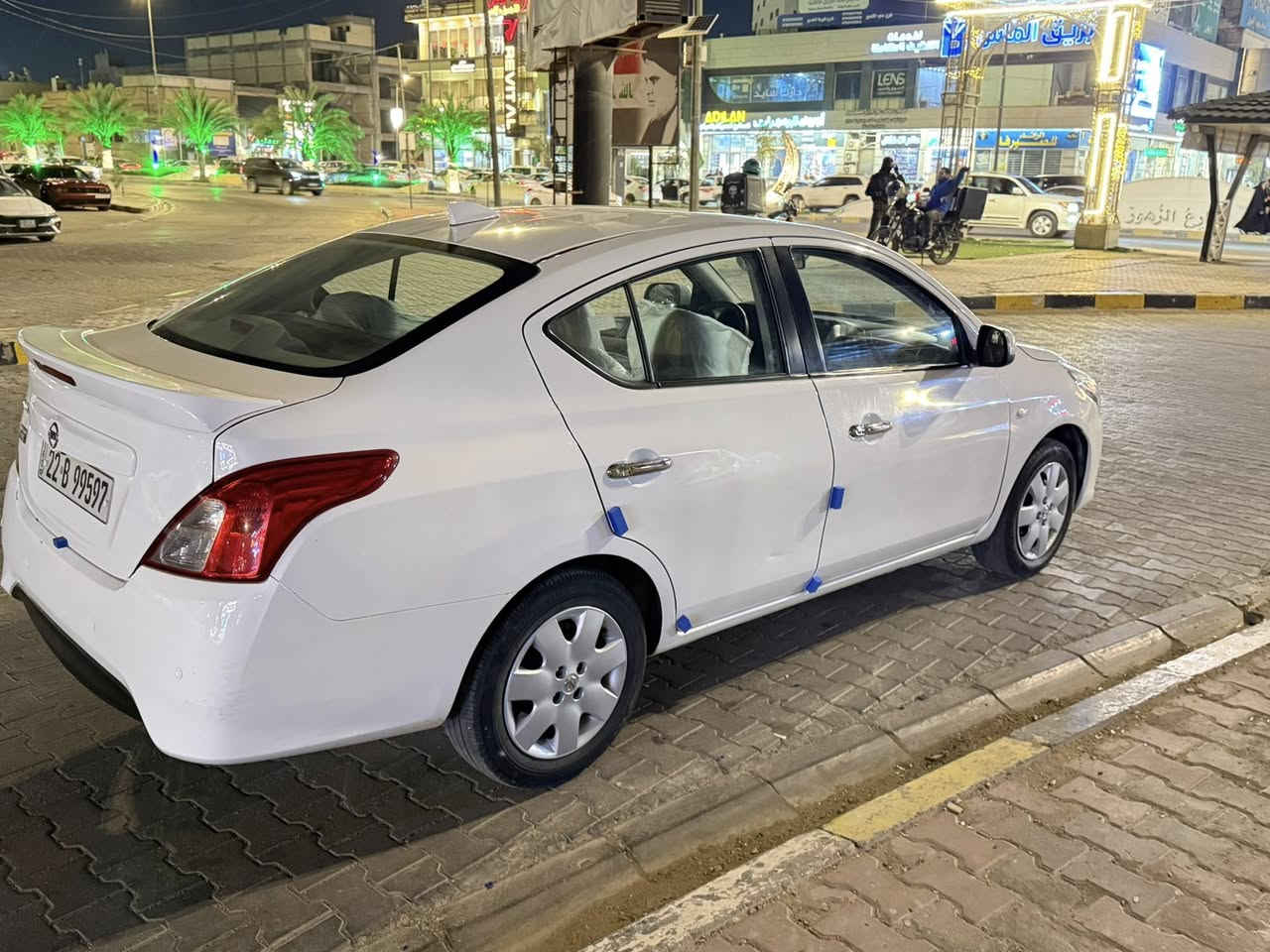 نيسان صني هندي بليتة زركة 2024
رقم أربيل تحويل وكالة مضمون بأسم شركة 
حساسات تحكمات ستيرن سبايدر ويدات نيكل كامرة شاشة كار بلي 
ماشية 60 الف 
محرك كير كفالة حدادية مكفولة 
بيها سونار موجودة كل التفاصيل بي 
مكانها النجف 
السعر 117 بيها مجال بسيط بيع فقط بدون مراوس 

***********

بي واتساب موجود اتصل عليه
