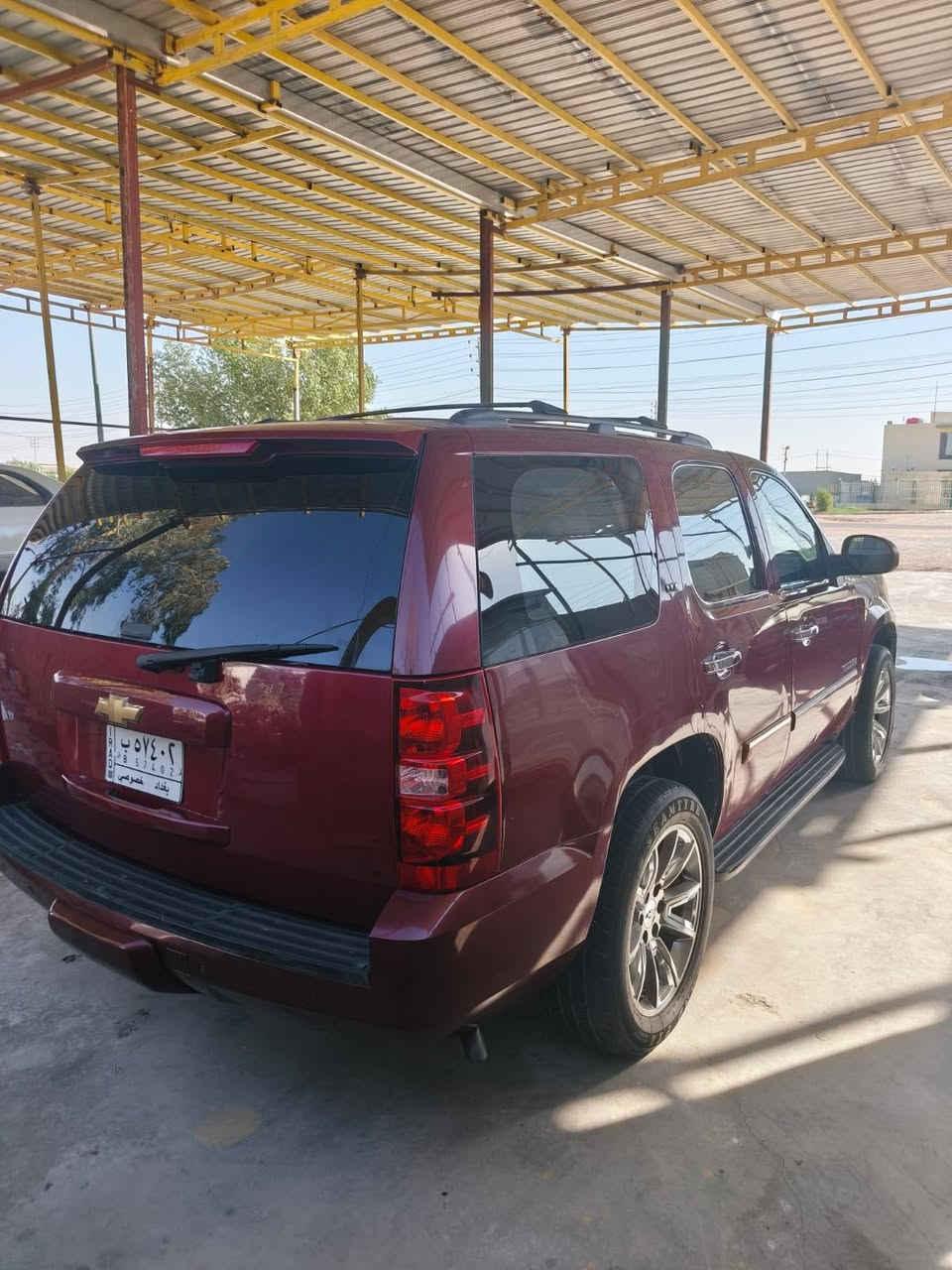 السلام عليكم تاهو للبيع 2008 LTz
مكينه كير حداديه تخم تاير تبريد 
سياره جاهزه رقم بغداد بسمي 
حادثها قبق جنطه السعر ب165 ؤبيها مجال ***********
