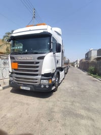 سكانيا للبيع موديل 2016 مكينه 450مكفوله كفاله عامه رتايدر وثلاجه عربان...