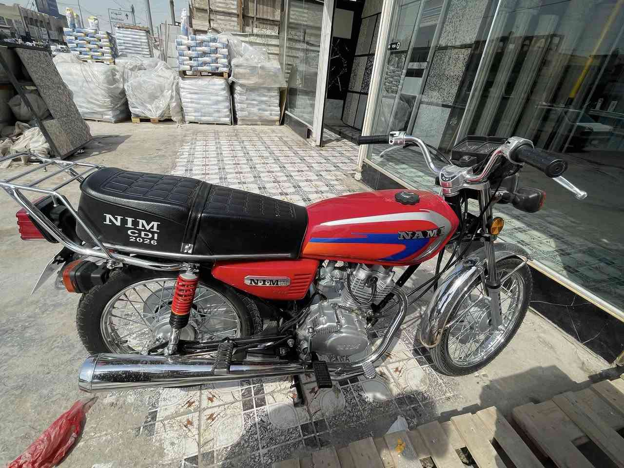 سلام عليكم دراجه نامه ٤كير للبيع دراجه صارله شهرين من نزلت من الرمبه بعده جديده مديل 2026كامله مكمله 
سعر ٨٥٠او بيه مجال حك الجيه 
ممتوف علا الفيس 
***********
