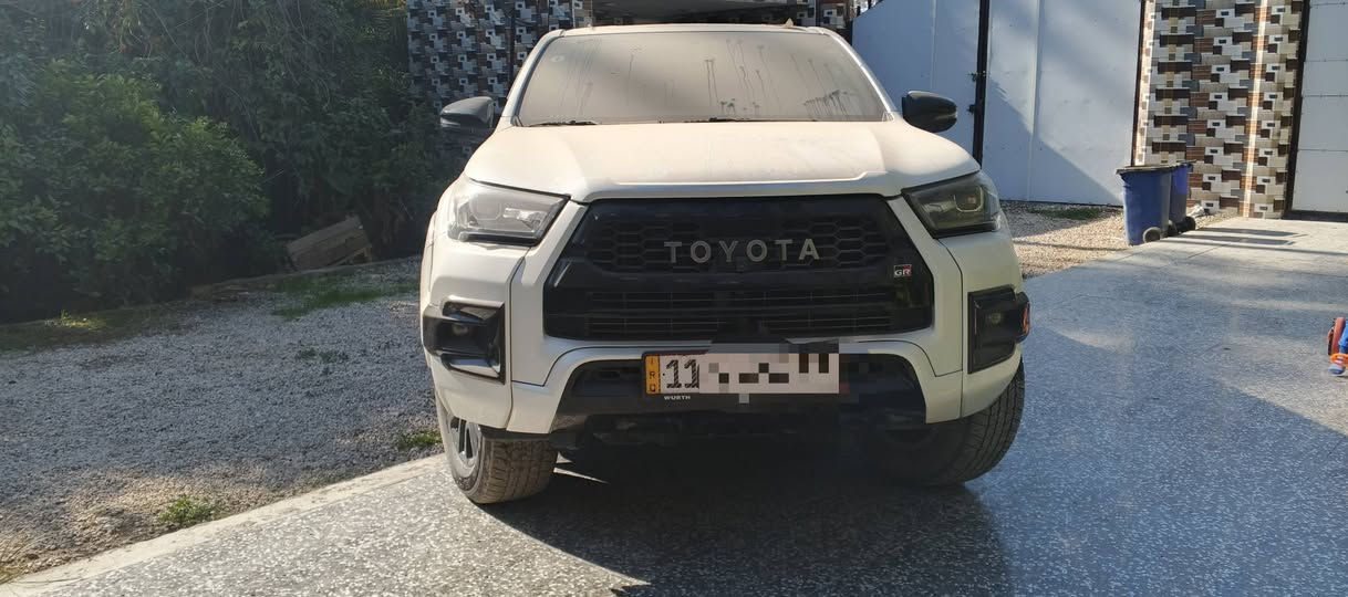 تيوتا هايلوكس2022 GRسعودي مكفوله  فول مواصفات ام المناخ رقم بغداد بسمي ماشيه 90الف السعر410وبيه مجال ***********مكاني بابل
