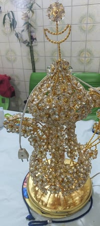 دلة ضوئية • كرستال ملون • ٦٥سم