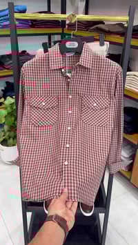 قميص كاروهات • خامة صيفية • ٣ ألوان