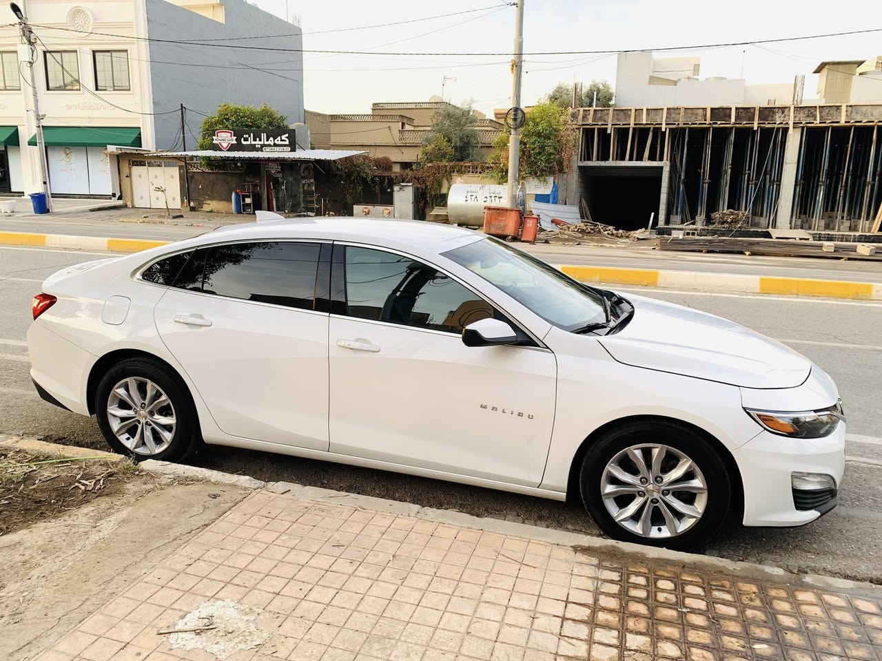 للبيع شفروليەت ماليبو  LT 2023
الظرر بنيد صبخ بدون دواخل  ٤ قطعة كلير أمريكي 
السيارة نظيفة جداً من الداخل والخارج.

السيارة مفحوصة وجاهزة لإصدار الرقم
السعر مع رقم كامل: 120$
عنوان/ اربيل شريكة هەوراز
***********
