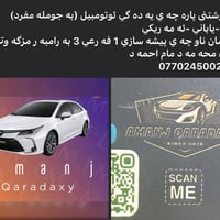 ئامانج قه ره داغي • قطع غيار • باباني