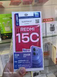 اليوم عرض يخبل 🙉 ريدمي 15c  ذاكره 256 وكاله ضمان سنه بطاريه 6000 شحن س...