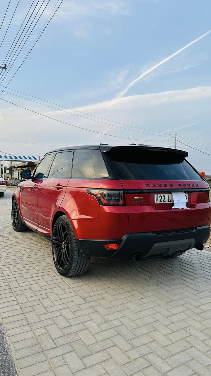 رانج سبورت 2016(كاز) 6سلندر  رقم اربيل باسمي هزه ورقم جديد مكفوله ماعدا الداير الخلفي صبغ  السعر 238$للاستفسار *********** جاهزه من كلشي ترايك لربيل مال جناي سياره
