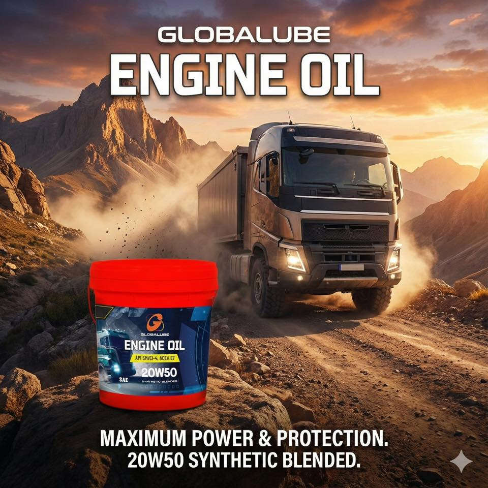 🇲🇾 وكالة الزيوت الماليزية الأقوى في العراق

          منتجات زيوت GLOBALUBE الماليزية

تتوفر لدينا جميع منتجات الوكالة الماليزية 🛢️🔥

قوة هندسية… حماية بلا حدود

في الطرق الصعبة، الأحمال الثقيلة، والظروف القاسية…
محركك يحتاج أكثر من مجرد زيت — يحتاج حماية حقيقية بمعايير عالمية.

زيوت GLOBALUBE المطوّرة بتقنيات متقدمة تمنحك أداءً يعتمد عليه في أقسى البيئات.

✔ أداء ثابت تحت الحرارة العالية والضغط
✔ تقليل الاحتكاك والتآكل وإطالة عمر المحرك
✔ كفاءة أعلى واستهلاك وقود أفضل
✔ حماية قصوى للمحركات الثقيلة والخفيفة

⸻

🛢 زيوت محركات ثقيلة (Heavy Duty)

لشاحنات، معدات، وأعمال لا تتوقف
تحمّل عالي – ثبات لزوجة – حماية قصوى تحت الضغط

⸻

🚗 زيوت محركات السيارات

0W20 – 10W30 – 15W40 – 20W50
تشغيل سلس، حماية فورية، وأداء ثابت في كل الفصول.

⸻

💪 GLOBALUBE

صُمم للقوة. صُمم للتحمّل. صُمم ليحمي محركك.

📞 للطلب والاستفسار: ***********
🚚 متوفر التوصيل السريع لجميع محافظات العراق

GLOBALUBE — ثقة عالمية… على طرق العراق
