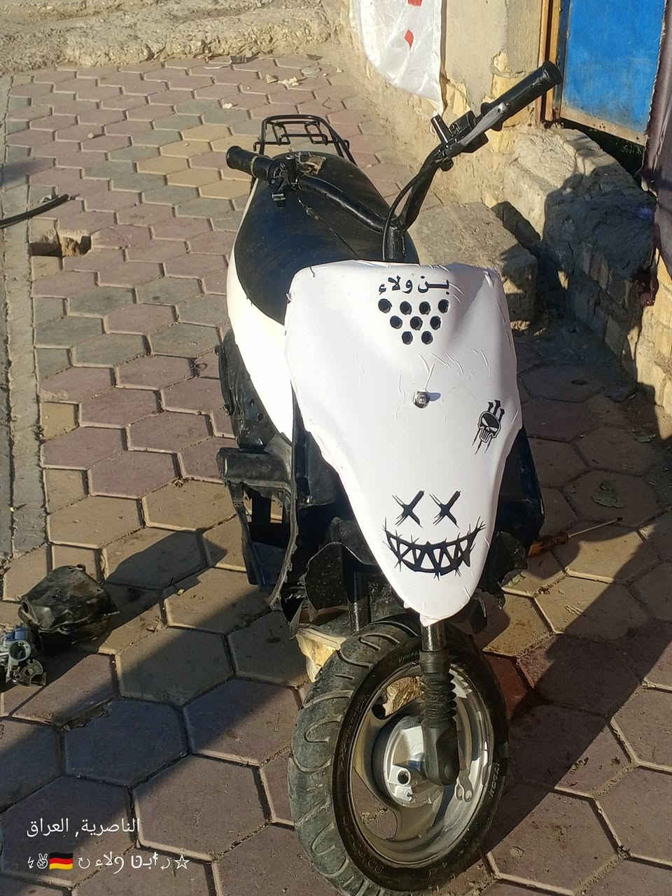لبيع كومه حديد سكرب مادري شبيهه ما بيهه بس تشتغل ما تمشي به 60 ربع ما ينزل مو تكلي طيحلي +964 784 899 9388
