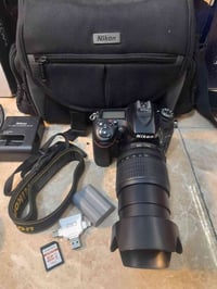 نيكون ٧١٠٠ نظيفة كلش كامل ملحقات للستفسار واتساب  07779508002