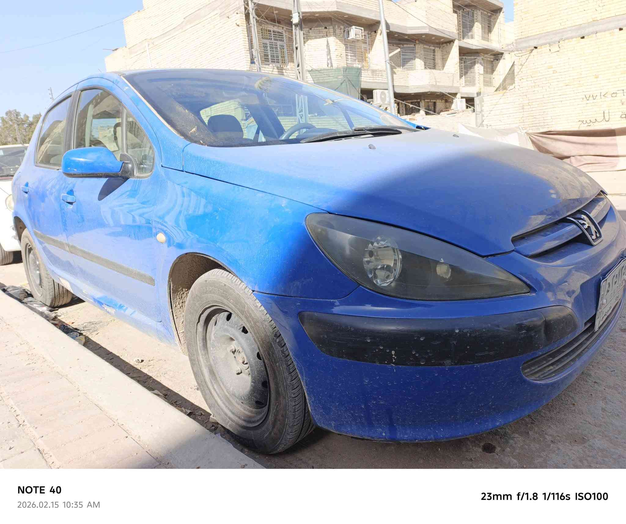 بيجو 307_2005
سياره نظيفه وغرفتها حلوه 
سنويه ساقطه السياره مصبوغه صدرها نص عمر 
مكانها بغداد  الحسينية ***********
