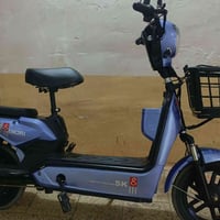 دراجة شحن • ٤ بطاريات جديدة • شاميه