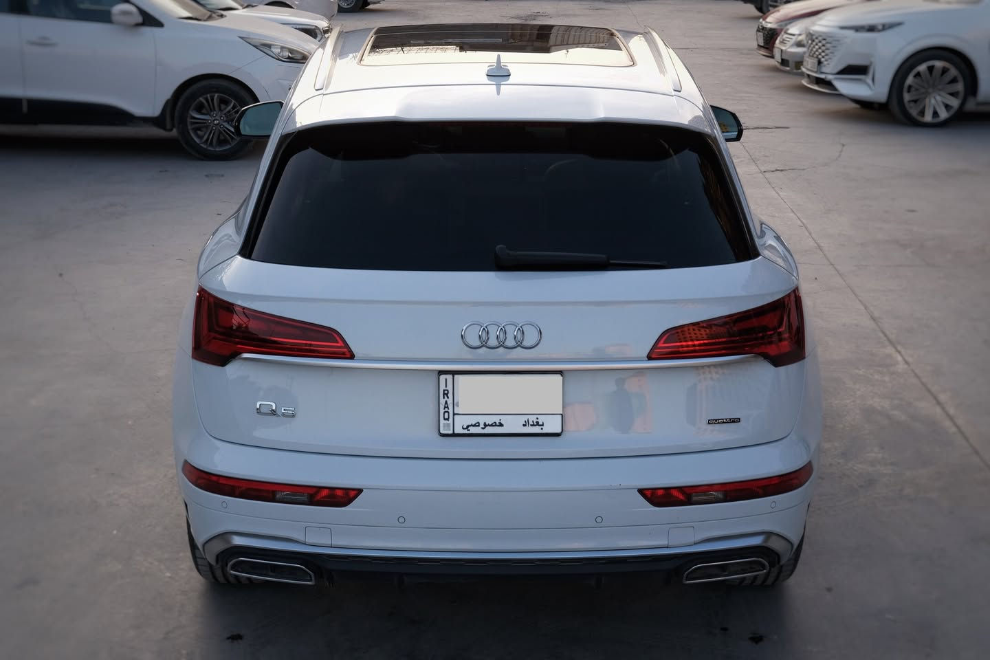 اودي كيو فايف برميوم  هايبرد 
Audi Q5 premium  Hybrid
السيارة نظيفة جداً من الداخل والخارج 
موديل 2021
وارد امريكي 
ماشية 44الف ميل 
دفع رباعي 
المحرك 4 سلندر  / 2000 تيربو

ضربتها خفيفه بالدعامية الأمامية بدون  ايرباك  
وشويه باب اليمنه تصلحت على البارد 
البنيد بي صبغ  بالمقدمة 

WA1G2AFY1M2037266 : رقم الشاصي
السعر 270 
للتواصل ***********
