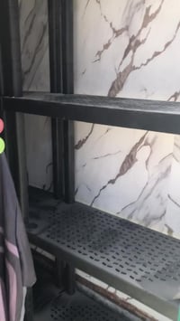 رفوف بلاستك • ١٨٥سم • ٢٤٠سم