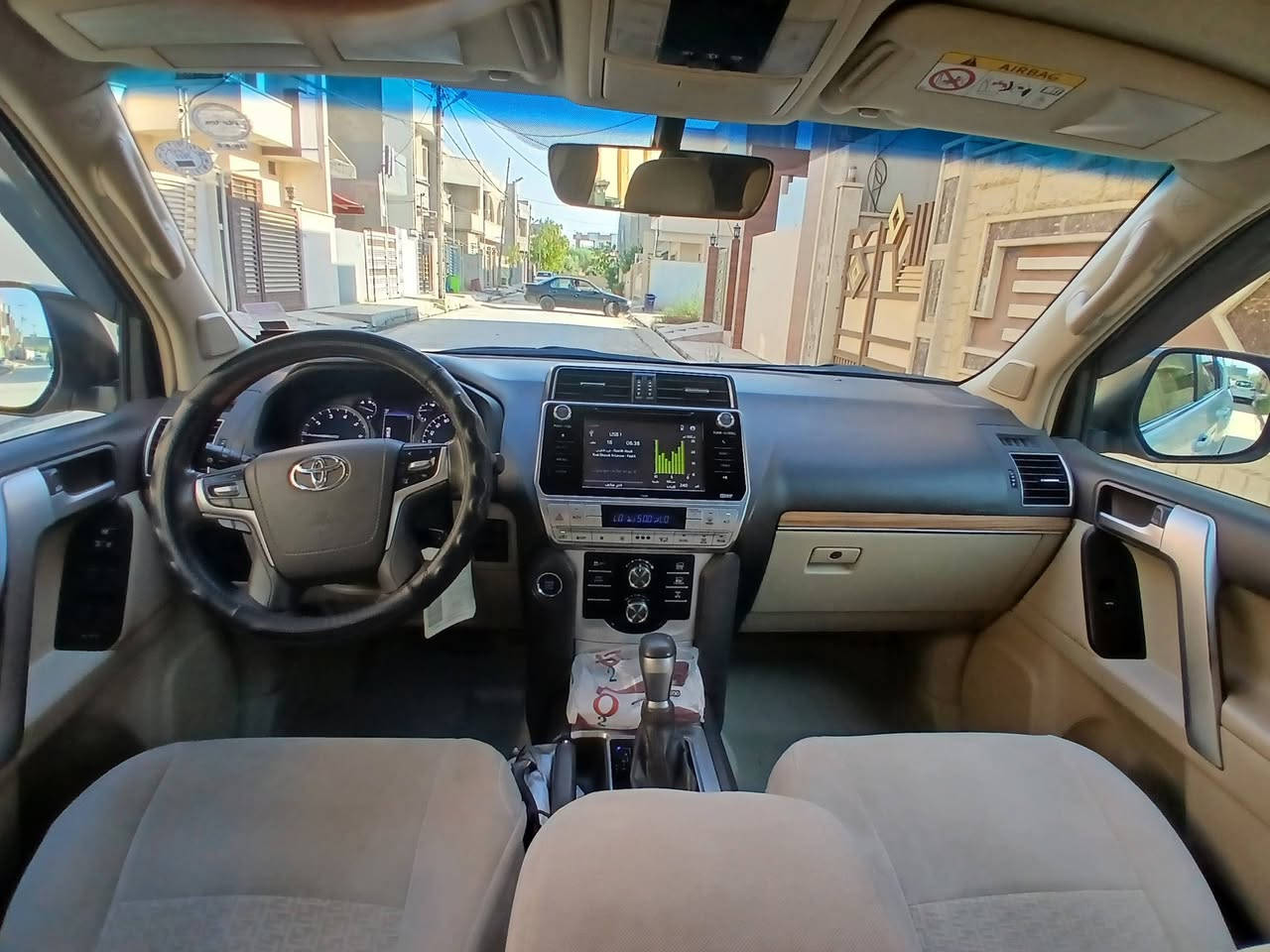LAND CRUISER PRADO  VX
موديل 2019 اعلى فئة بالبرادو
((للبيع)) 

((السياره كلين تايتل من الدعامية للدعامية بشرط كفالة عامة))

رقم شمالي اربيل بأسمي تحويل مباشر سنوية وهزة جديدة

اللون : ابيض 

عداد المسافة :129000 الف كم

حجم المحرك : 6سلندر (4000) 

مواصفاتها : اعلى فئة فول

فور ويل 
ويل كروم

بصمه دخول + تشغيل +ترحيب ابواب شعار برادو

تشغيل عن بعد 

ثلاجة

3 وضعيات قيادة سبورت ونورمال وايكو

حساس خلفي وامامي

كشنات كهرباء جلد ٧ راكب 

كشنات تبريد

تحكم ستيرن  
 
امرايات كهرباء وشفط واشاير  

لايتات ليد وزينون اصلي وبلاجكتورات 

زراك لايت 

سبير الشركة مانازل

تحكمات استيرن

رادار تحديد مسار 

٤ كاميرات محيطية ٣٦٠ درجة

اطارات حساسات
دفع رباعي عدة وضعيات

وبعد بيها كثير شغلات 
سعر السيارة (425) ورقة 

عنوان السيارة / موصل 

للاتصال اتصال او واتساب على الرقم 
***********
