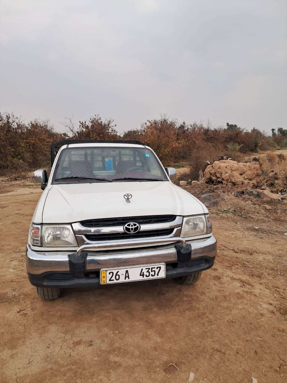 سلام عليكم  سياره هايلكس  ٢٠٠٥ GL كفاله عامه السعر ١٤٠ وبيه مجال  مكان صلاح الدين الضلوعيه ***********
