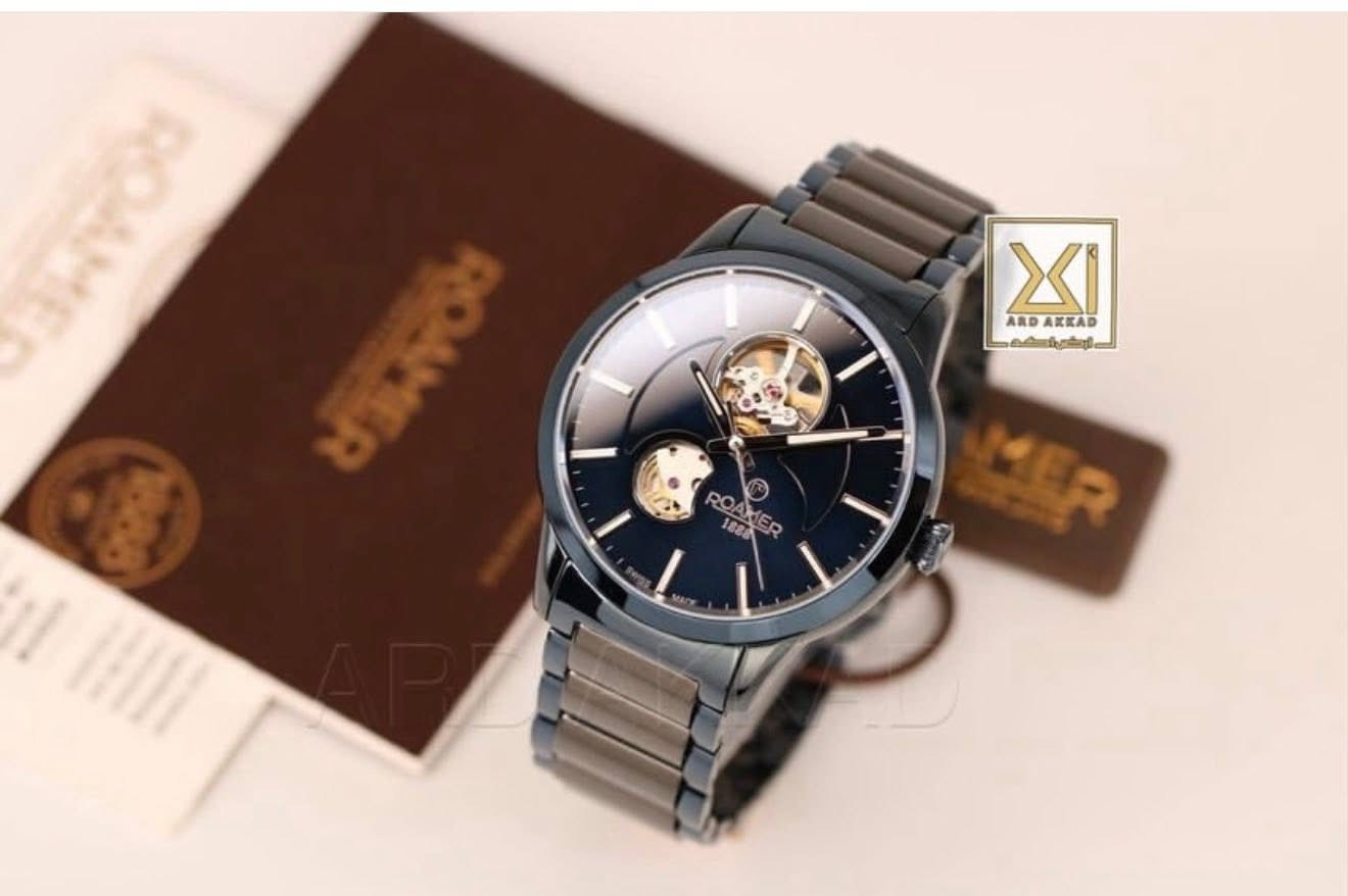 ساعة ماركة رومر رجالية ROAMER
ماخذيها 900 ألف. وبيها مجال  بعدها بالايلونها
-Price after discount 900k dinar
العرض ساري لفترة محدودة
• المواصفات
• المكينة تحتوي على أحجار كريمة
• رقم الموديل
672661404560
•صناعة سويسرية
• زجاج زفير مقاوم للخدش
• تعمل على الحركة ( أوتماتيك )
• مقاومة للماء 100 متر
• القطر 41 ملم
• الوزن 130 غرام
•ضمان سنة مع ضمان دولي
القالب معدن ستانلس ستيل مطلي باللون الأزرق
بالمينة ضاهرة ( Skeleton ) لون آزرق ( نيلي )
• الحزام معدن ستانلس ستيل مطلي باللون الأزرق ومطعم بالسيراميك الأسود


**إذا كنت صاحب هذا الإعلان وتريد حذفه لأي سبب، رجاءا أرسل رسالة إلى الدعم الفني**