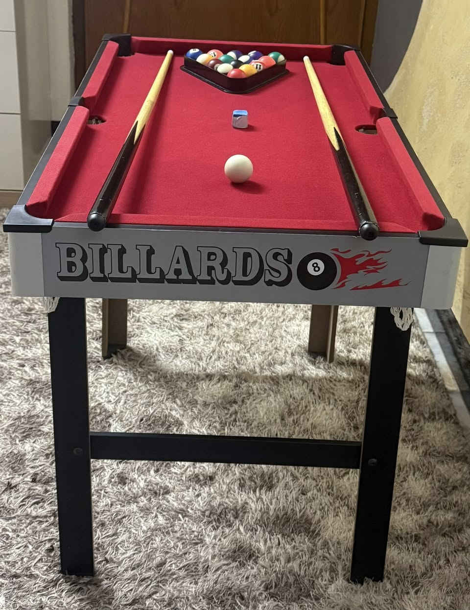 بليارد مستعمل بس نظيف مابي اي كسر قياساته مثبته ع الكارتونه  رايده ب100 وبي مجال مكاني بغداد الشعب


**إذا كنت صاحب هذا الإعلان وتريد حذفه لأي سبب، رجاءا أرسل رسالة إلى الدعم الفني**