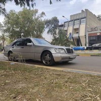 مارسيدس شبح s500v موديل 1998  محرك وكير تمام 💪 حداديه  إمامية خلفيه بح...