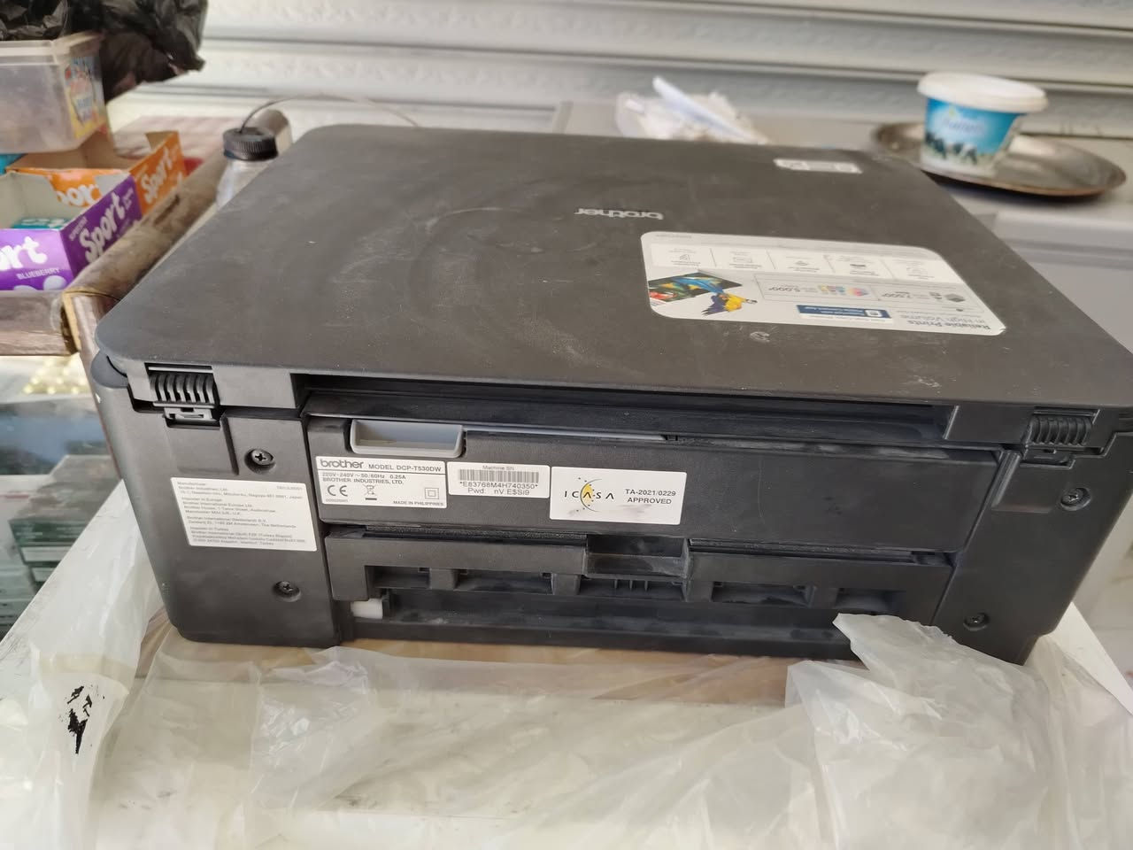 السلام عليكم طابعة برذر t530  للبيع سعر ١٩٥ بيها مجال مكاني ديالى بعقوبة توصيل ماعندي مستخدمة ٥ شهر تسحب ملازط وجهين تلقائي استنساخ وسكنر وتنريط على تلفون


**إذا كنت صاحب هذا الإعلان وتريد حذفه لأي سبب، رجاءا أرسل رسالة إلى الدعم الفني**