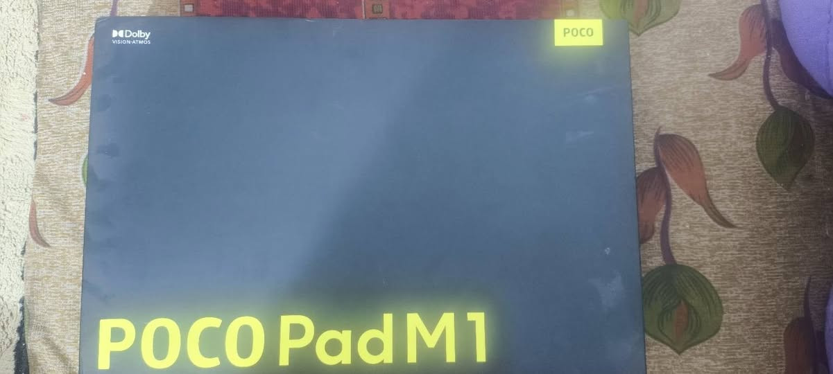 POCO pad M1
الذاكره 256
رام 16
المعالج Snapdragom®7s Gan 4 Mobile Platform
ثماني النواة بتردد يصل إلى 2.70جيجاهرتز 
اصدار Android 16
معدل التحديث 120 هرتز
البطاريه 12000 الف 
تدعم شحن عكسي 27 واط 
الشاحنه 33 واط
وضوح الشاشه 2.5K
ببجي 90 فريم
استعمال 3 اشهر
السعر 410 الف بي مجال قليل اني ماخذه 450 الف
مكاني بابل توصيل ماعدي 
رقمي ***********
