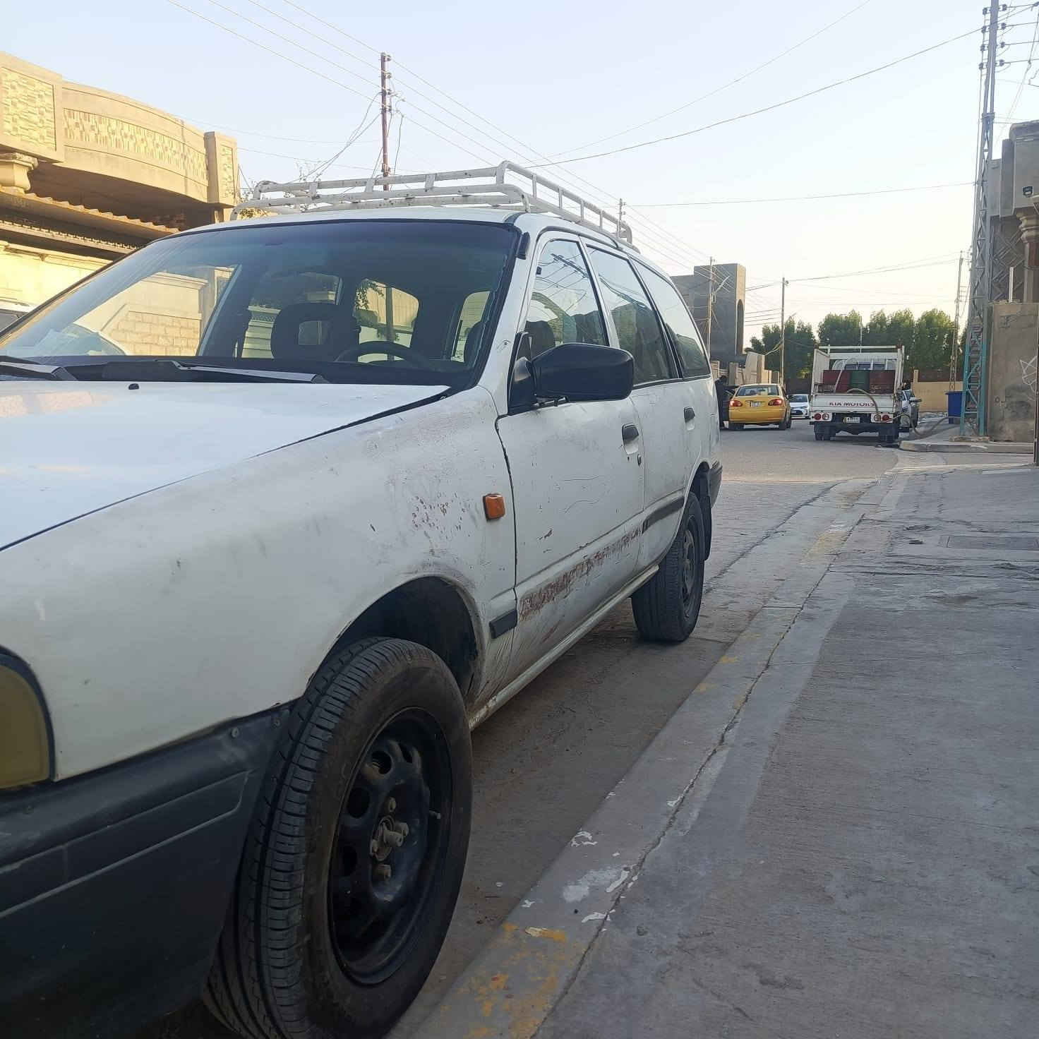 السلام عليكم
نيسان سني 

للبيع
موديل 92
كير عادي 

مكانك الفلوجه 

سعر 33 بيها مجال 

***********
