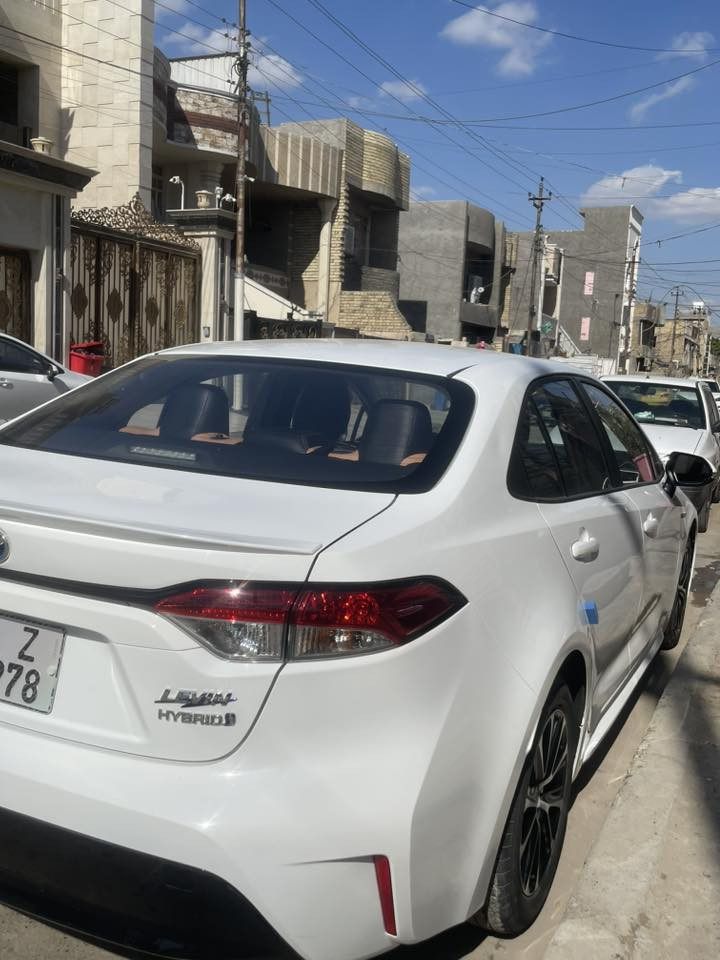 السلام عليكم
كورلا هايبرد ( 2024) شكل الامريكي 
محرك 1800 ماشية 18 الف كم فقط على وضع الزيرو كاعيات مامستخدمة ونايلون وفابلون الشركة بعدة بيهة

رقم بغداد الجديد بأسمي وهزة جديدة تحويل ثاني يوم

فول مواصفات 1/1 
كير محرك تبريد دواخل السيارة كله ع وضع الشركة عدا بارد ع كد شبر بحافة الباب وممبين شرط بدون قطرة صبغ ولاتكحيل 

السعر / 143$
بغداد السيدية
***********
