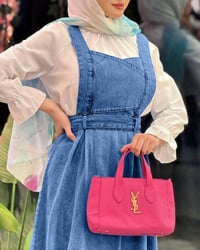 فستان جينز تقيل • قميص باربي • فري ٣٨-٤٦