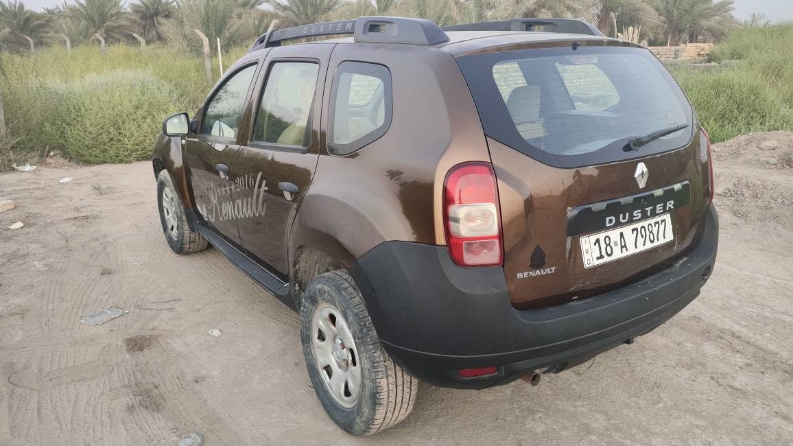 رينو داستر ٢٠١٦
 محرك ٢٠٠٠ 
كير AT المرغوب 
كير و محرك نيسان 
بيها صبغ فقط دواير الچاملغات الخلفية و بارد بالباب مال الجنطة 
التبريد بي فصلة ابيعلك بدون تبريد 
شاشة اندرويد 
كامرا خلفية 
السعر ٦٩ ورقة و بيها مجال للشراي 
سيارة حرة باسمي تحويل ثاني يوم 
سونار موجود 
بيع فقط ما اراوس 
مكاني بالحلة بالمركز 
***********
واتساب و اتصال موجود حلة, بابل
