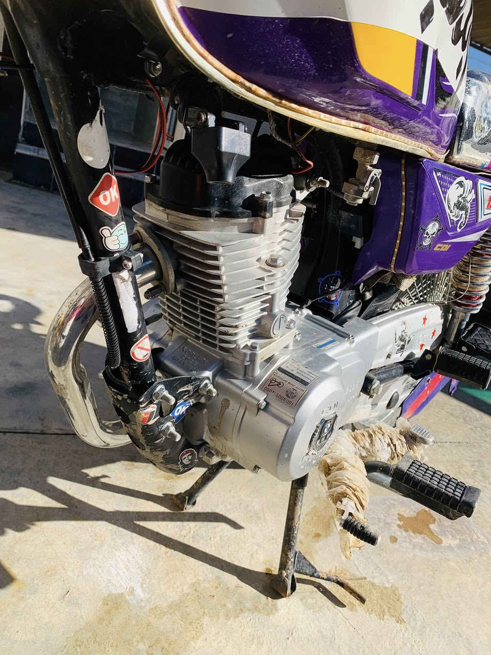 للبيع
موديل ٢٠٢٥
محرك مفتوح 
منفيس موجود
السعر ٦٠٠
اتصل ***********
ناحيه الزاب
