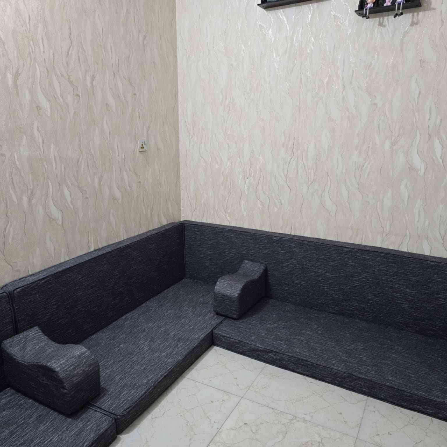 وفرنا لكم أحدث جلسات عربيه الأصيلة..المخيمات.. الموديلات بتصاميم الحديثة والتراث جميلة..
وجودة عاليه و ذات جمال فائق مصنوع من اجود انواع الاسفنج الضغط العالي ..  والاقمشه التركيه المشجره وأحدث الألوان 
الكتان والمقدف المبطن. و الشانين
&&يكون الديوان أنيق حسب مساحتك رغبتك
&&مساند بمختلف الأشكال 
&الاسفنج النوع الضغط العالي 
&&توصيل موجود داخل بغداد و المحافظات

سارع الآن بحجز طلبك لدينا كادر متخصص للتصميم حسب المساحات المطلوبه
للاستفسار و المعلومات
الاتصال أو المراسله على واتساب الرقم  
***********
***********
العنوان //بغداد-الدولعي قرب الجسر الدولعي
