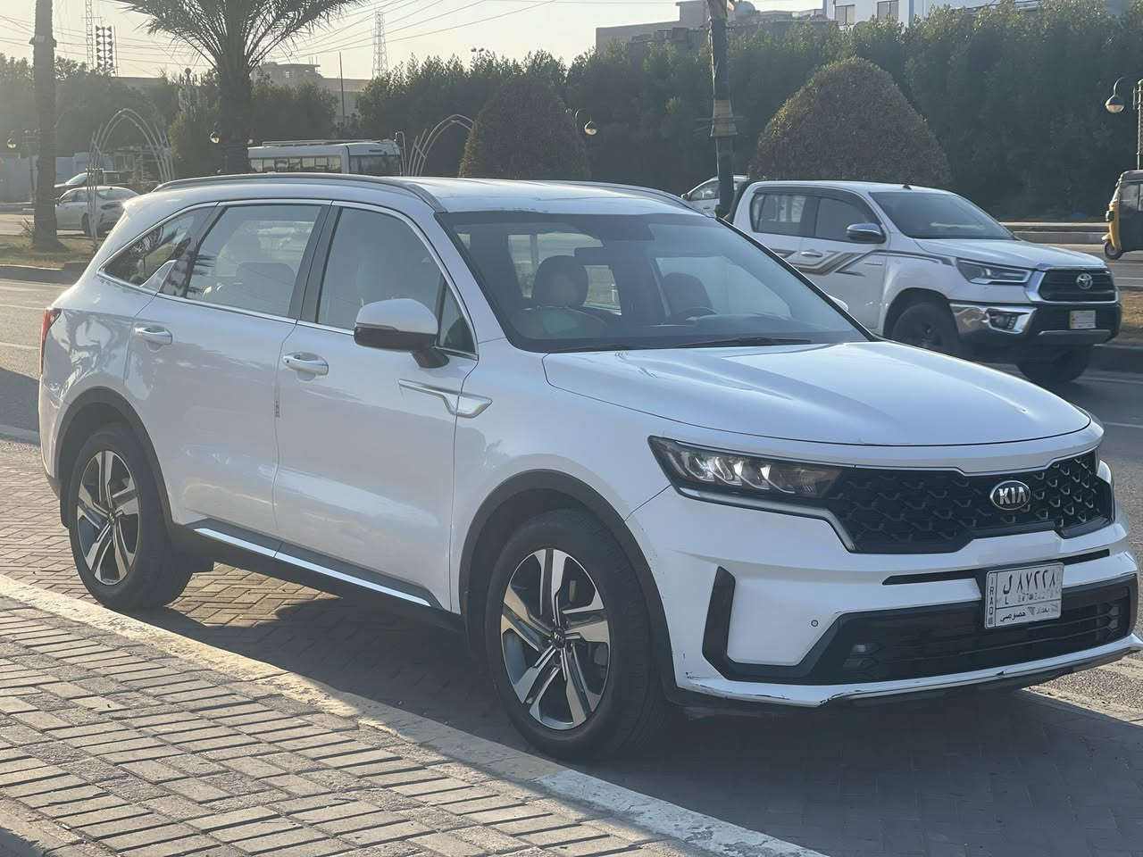 السلام عليكم
للبيع سورنتو 21 خليجي  بيها مكانات بارد فقط بدون لاتبديل ولا صبغ موضح بل صور والسونار

 رقم بغداد

مواصفات

‏3500cc V6 محرك

بصمة ابواب + بصمة تشغيل + تشغيل عن بعد كير طيارة+ شفتات بالستيرن

‏Gbs خرائط 

اضاءة الخلفية  بالكامل LED نهاري ابيض

ويل كب قياس 19 

هاند بريك بصمة + Auto Hold + مانع انحدار

مانع انزلاق

حساسات امامية وخلفية

الكراسي كهرباء

جنطة كهرباء

تحكمات ستيرن + مثبت سرعة

اشارات مرايا + مري شفط + مري كهرباء شاشة + كامرة خلفية دوارة

وضعيات قيادة ( اعتيادي - ذكي - اقتصادي - رياضي )

3 قطع تبريد

٧ راكب

السعر 257

للاستفسار الاتصال ع الرقم

***********
