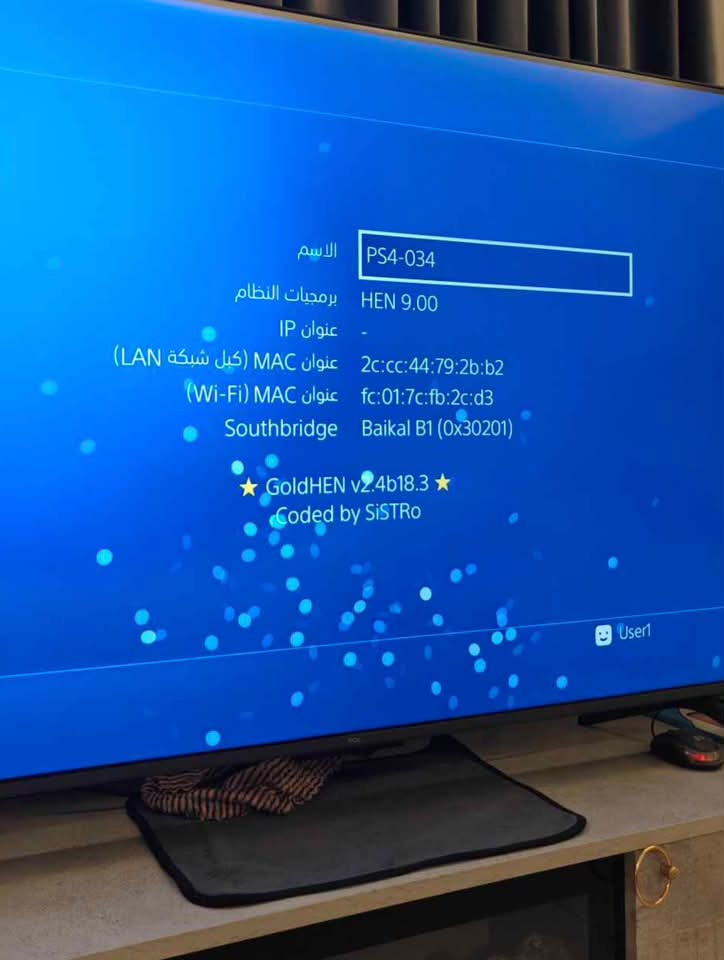 بلي 4 برو مهکر نظام 9.0 .. المساحه 1 تيرا
ممفتوح ابد استخدام اقل شهر

مكاني بغداد المحمودية

سعره قفل ٣٥٠


**إذا كنت صاحب هذا الإعلان وتريد حذفه لأي سبب، رجاءا أرسل رسالة إلى الدعم الفني**