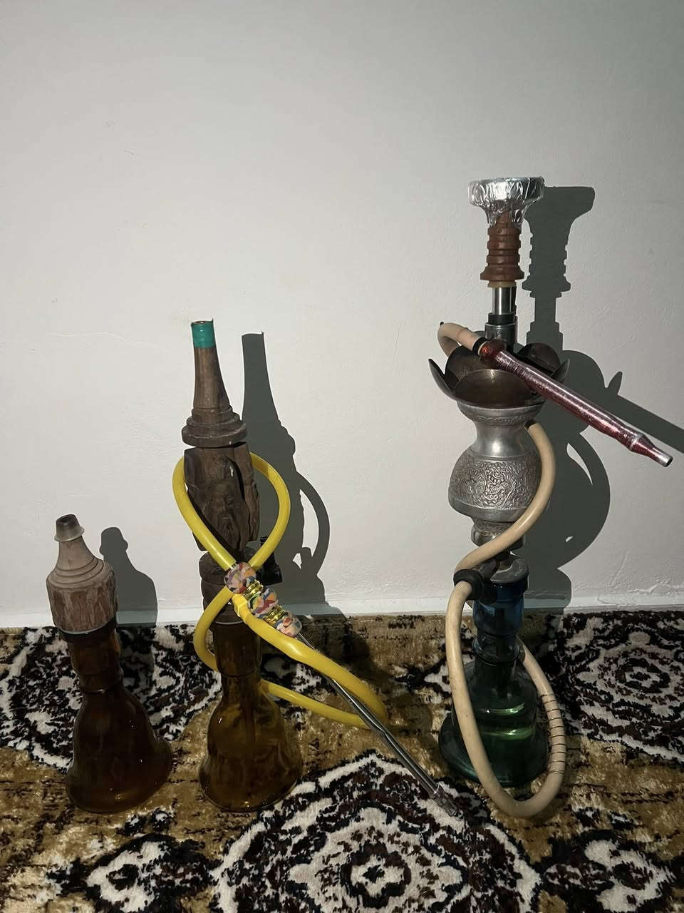 السلام عليكم نراكيل عدد 3 كاملات من كلشي وحدة بابلية سنفورة طه اصليه والثانيه خشب تنفيس وبوري نحاس بداخله 
والثالثة صغيرة صفصاف للبيع الي يريدهن يتواصل خاص مكان بعقوبة


**إذا كنت صاحب هذا الإعلان وتريد حذفه لأي سبب، رجاءا أرسل رسالة إلى الدعم الفني**