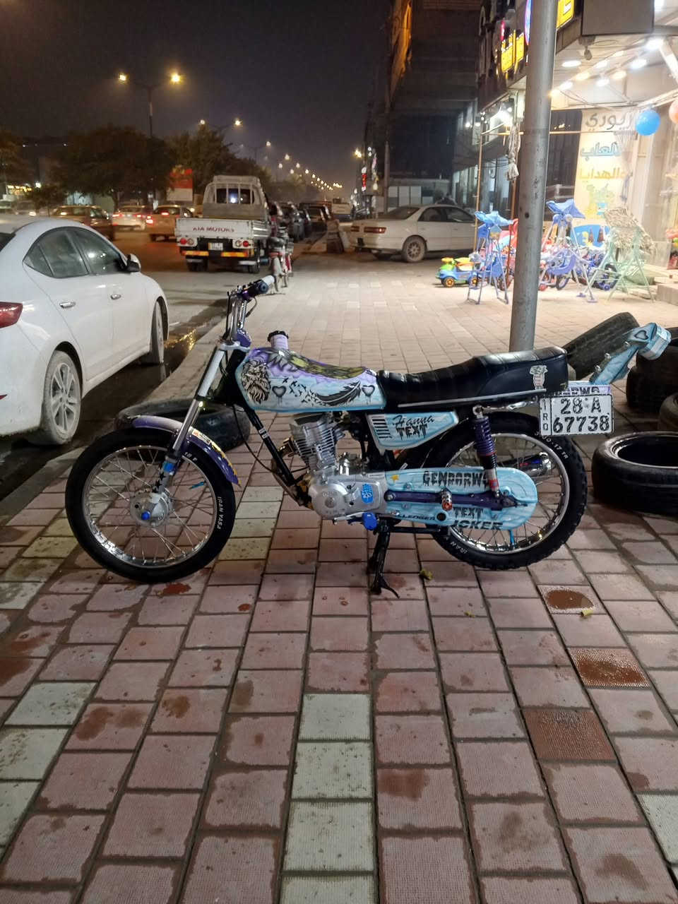 السلام عليكم دراجه رقم نكليزي بسمي تعمير 25 نضافه شوفت عينك السعر 1250وبيه مجال للشراي المكان نجف كوفه ***********
