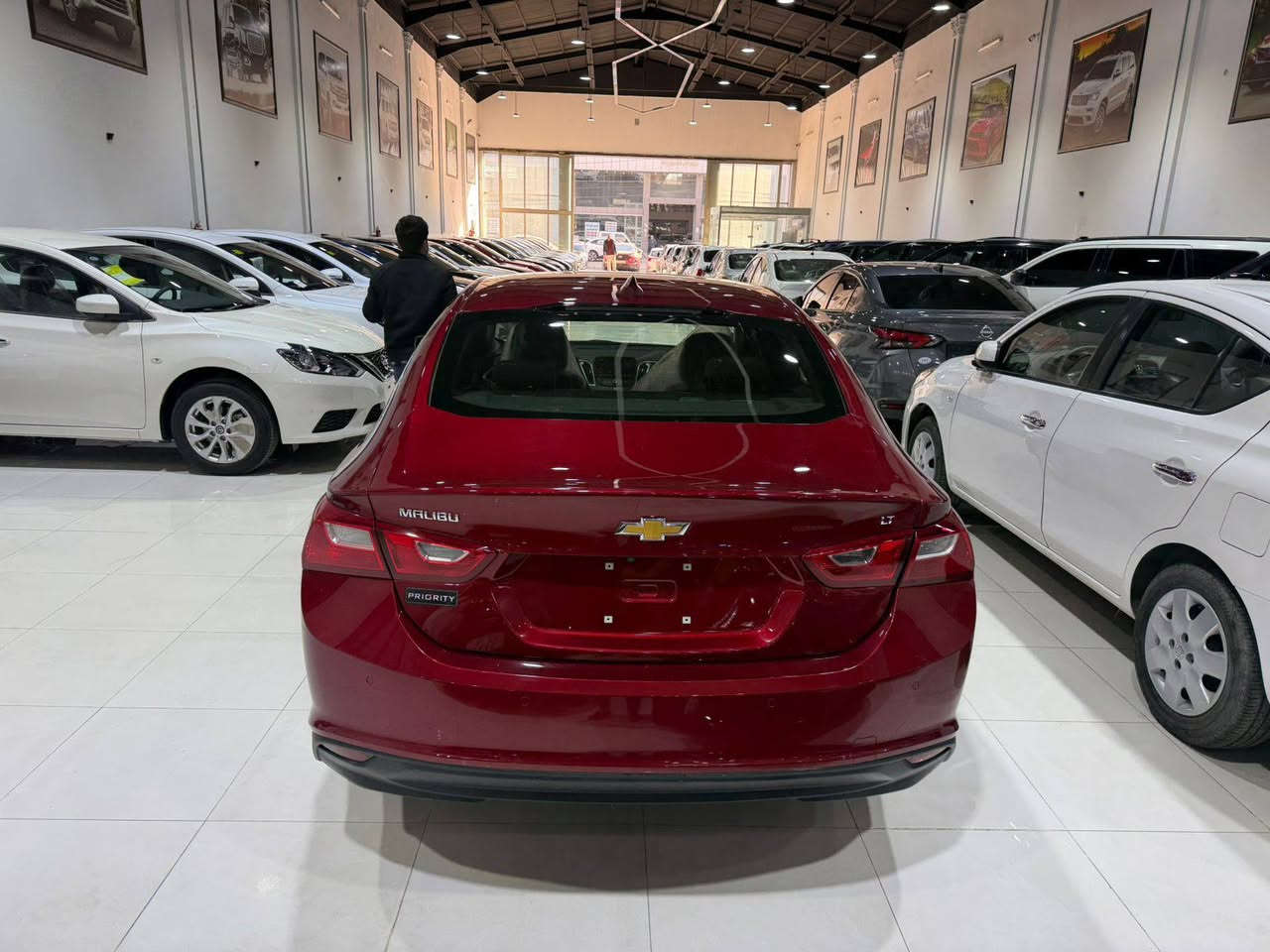 السلام عليكم
ماليبو LT للبيع موديل 24 بدون رقم تترقم شمالي بأسم المشتري

اللون احمر كرزي السيارة دخول جديد حادث قطعة واحدة فقط جاملغ خلفي عكس السائق 

بچم كبس الباقي على وضع الشركة

بدون اي ايرباك جميعها سليمة

كشن هيتر + كشن السائق كهرباء 

تبريد قطعتين 

حساسات خلفي

شاشة تدعم ابل كار بلي+اندرويد 

مكان السيارة اربيل منطقة المعارض

السعر 128 ورقة بيع فقط

للاستفسار : ***********
