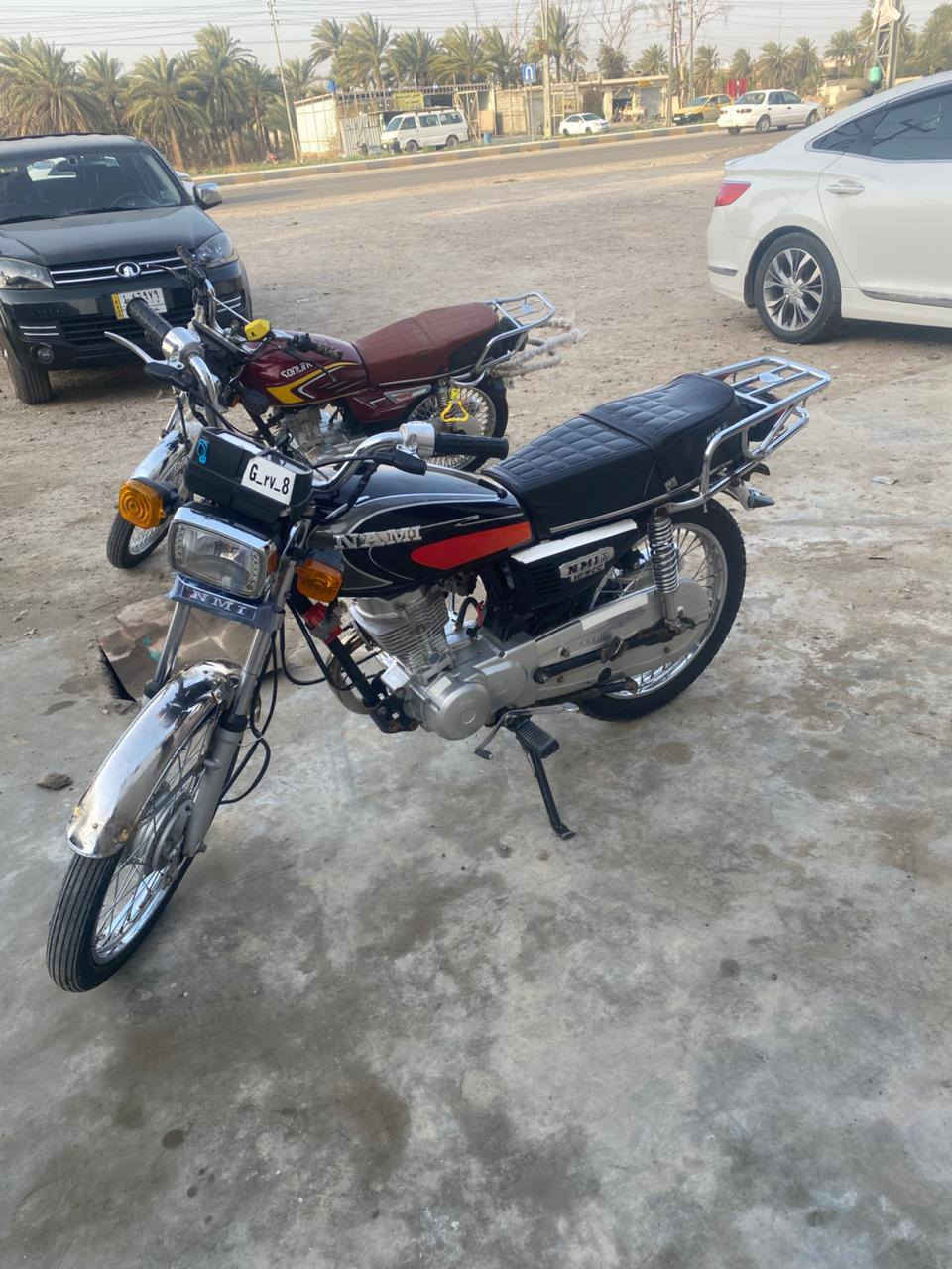 سلام عليكم شباب نامه شلامجه للبيع مكان شهربان 
خاص موجود 
***********
دراجه كامله اني نقص ما بيه كهربات شغاله
