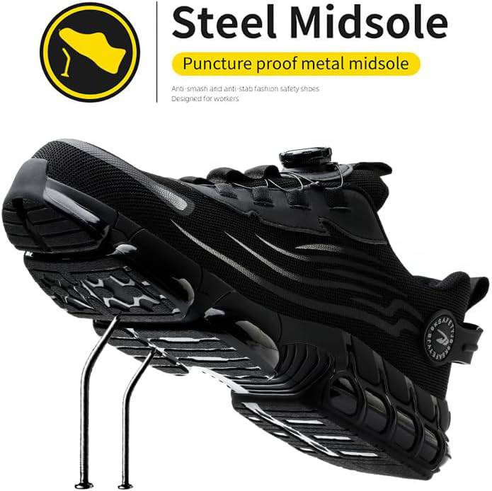 حذاء امان (سيفتي) مقاوم للانزلاق والثقب والحرارة يوفر عزل وحماية من الزيوت  والمواد الكيمياوية او الكهرباء متوفر قياس 40/43/44


**إذا كنت صاحب هذا الإعلان وتريد حذفه لأي سبب، رجاءا أرسل رسالة إلى الدعم الفني**