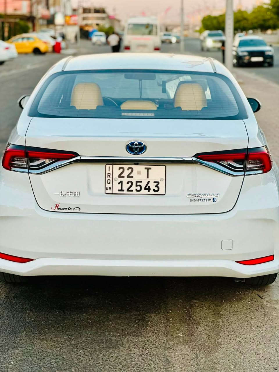 كورلا 2024 HYBRID
المواصفات 1/1 
-محرك 1800 هايبرد شحن ذاتي 
-سلايت فتحه سقف 
-رادار امامي 
-تحديد مسار 
-قياده ذاتيه 
-3 انضمه قياده :-(ايكو ، نورمال ، سبورت) 
-قرائه علامات الطريق المروريه 
-بصمه تشغيل 
-دخول ذكي يده الأبواب 
-هاند بريك بصمه 
-اوتو هولد 
-كيجات ديجتل 
-شاشه مسجل 
-كأمره خلفيه دواره 360 درجه 
-كاربلي بلادي 
-تبريد قطعتين امامي خلفي 
-لايت زينون عالي 
-لايت زينون ناصي 
-بروجكتر لد زينون 
-لد صباحي زينون 
-بكلايت لد 
-حساسات اطارات 
-حساسات امطار 
-مانع انزلاق 
- إيفو مود 
-مود درايف 
-تحكمات الستيرن كامل 
-ويل كب بلادي حجم 16 
-كلين تايتل (لا صبغ لا بارد لا تبديل لا رصعات لا شخوط )
مكفوله كفاله عامه حتى الدعاميات 
-فرشات + سبير مانازلات بلادي شركه 

العنوان : كركوك حي الخضراء 📍
رقم الهاتف : *********** 📞

