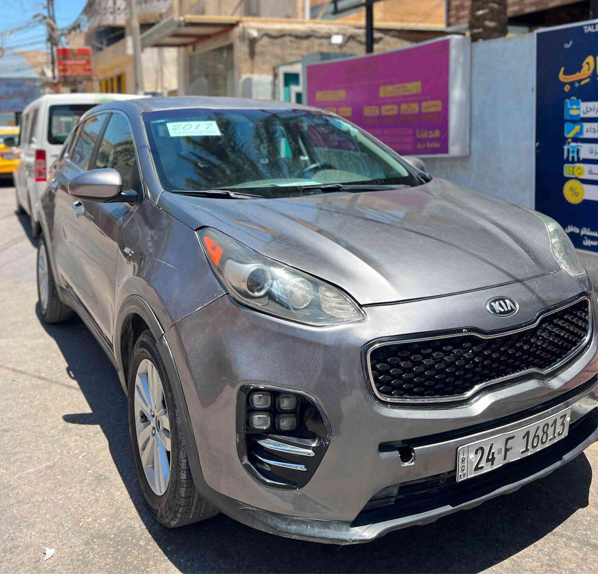 كيا سبورتاج  LX 2017

موديل 2017 محرك  2400 مكينة كير مكفولات رقم انكليزي جديد دولي،امريكي ثلاث قطع ماشية 91,000 كم

سعر 140 ورقه مكان سيارة كربلاء *********** كربلاء, العراق
