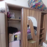 غرفتين نوم • تركية • ابيض وجوزية